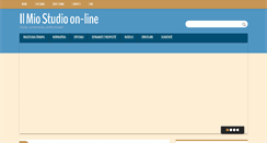 Desktop Screenshot of ilmiostudioonline.com